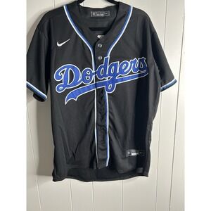 Garcia Nike Los Angeles Dodgers Limited Vapor MLB Blue Baseball Jersey Mens L